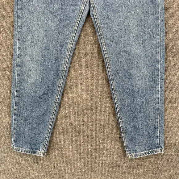 Vintage Lee Jeans Womens 10 High Rise 80s Tapered Mom Stone Washed Classic - Picture 3 of 12